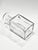 Art Deco Vintage Cut Crystal Square Decanters With Octagonal Stoppers - a Pair For Sale - Image 3 of 9