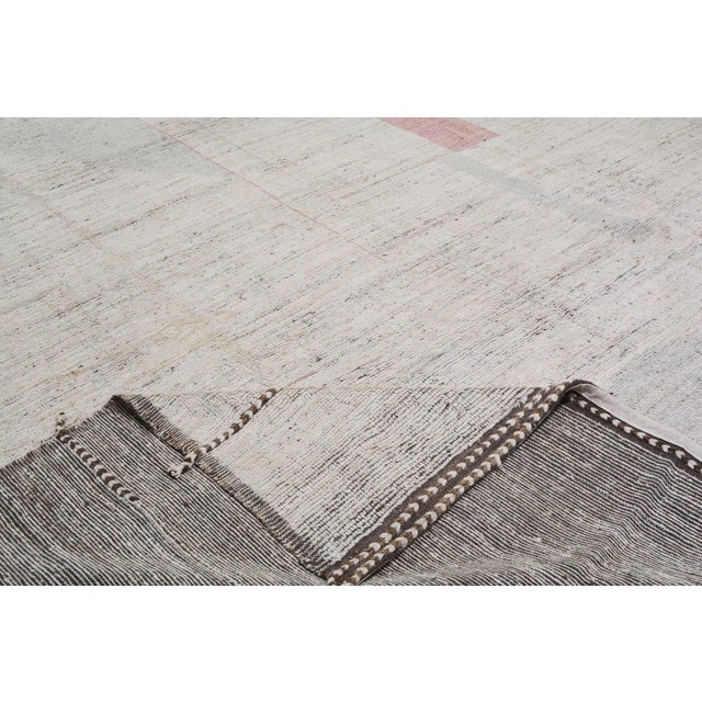 1960s 1960s New Moroccan Porfessional Hand Knotted Wool Rug, 10' X 14' For Sale - Image 5 of 5