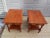 Harden Furniture Vintage Pair Harden Solid Cherry 2 Tier End Tables Nightstands For Sale - Image 4 of 11