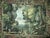 This is a modern, not handwoven, tapestry which is 63 x 49 inches. Birds are depicted in a landscape with trees and river....