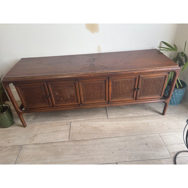 Mid-Century Modern Mid Century Modern Low Credenza For Sale - Image 3 of 13