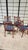 Vintage teak dining chairs, set of 4 For Sale - Image 4 of 5