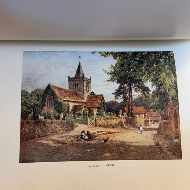 1915 Surrey Watercolors Book For Sale - Image 9 of 13