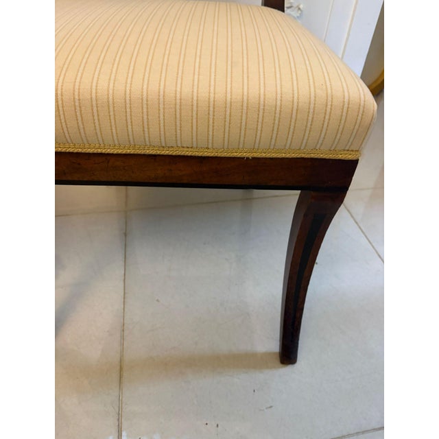 Wood Antique English Regency Mahogany Klismos Side Chairs, 1820s, Set of 2 For Sale - Image 7 of 16