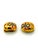 Vintage Gilded Clip-on Earrings with Rhinestones from Grossé, 1970s, Set of 2 For Sale - Image 6 of 8