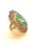Bochic "Orient" Vintage Tanzanite, Topaz & Diamond Ring Set In 18K & Silver For Sale - Image 11 of 18