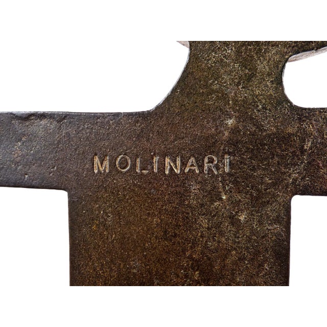 Bronze Sculpture by Mario Molinari, 1970s For Sale - Image 9 of 10