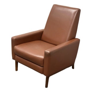American Leather for Design Within Reach Leather Flight Reclining Chair For Sale