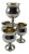Sheridan Silver Plated Aperitif/Port Miniature Goblets-Set of 4 For Sale