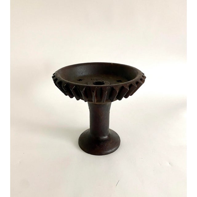 Industrial Cast Iron Footed Plateau For Sale - Image 4 of 7