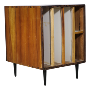 Mid-Century Modern Document Vinyl LP Chest of Drawers in Cherry, 1960s
