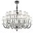 Transparent Murano Glass Chandelier by Simoeng for Simoeng For Sale
