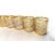 Vintage Imperial Glass Co. “Shoji” Gold Gilt Trellis Pattern Rocks Glasses - Set of 8 For Sale - Image 4 of 7