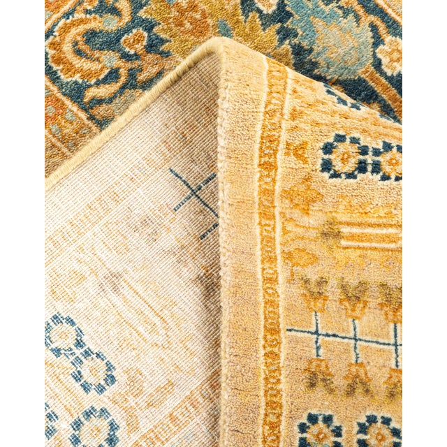 Mogul Hand-Knotted Runner Rug - Ivory, 2' 7" x 14' 8" For Sale In New York - Image 6 of 8