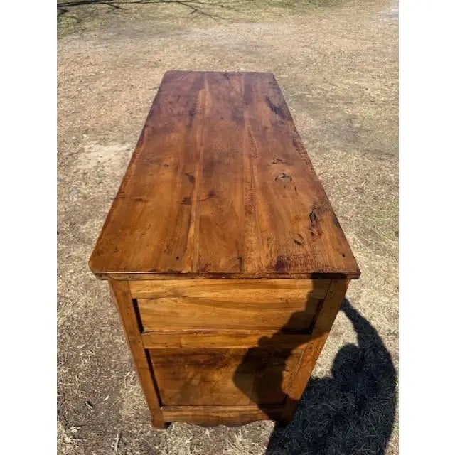 18th Century French Country Louis XV Walnut Sideboard / Buffet For Sale - Image 14 of 18
