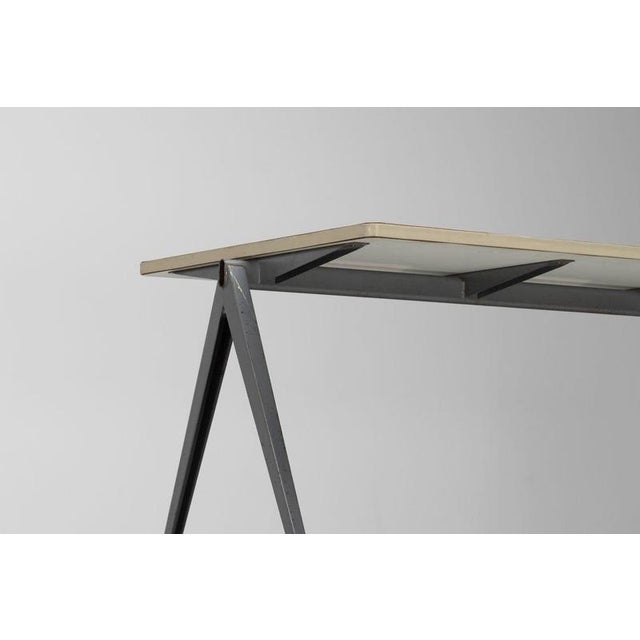 1960s Large Pyramid Table attributed to Wim Rietveld for Ahrend de Cirkel, Netherlands, 1960s For Sale - Image 5 of 18