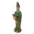 Chinese Green Tri-Color Ceramic Ancient Dressing Art Figure For Sale - Image 4 of 7