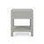 Pair of Pale Blue Wash Raffia Wrapped Nightstands For Sale - Image 4 of 12