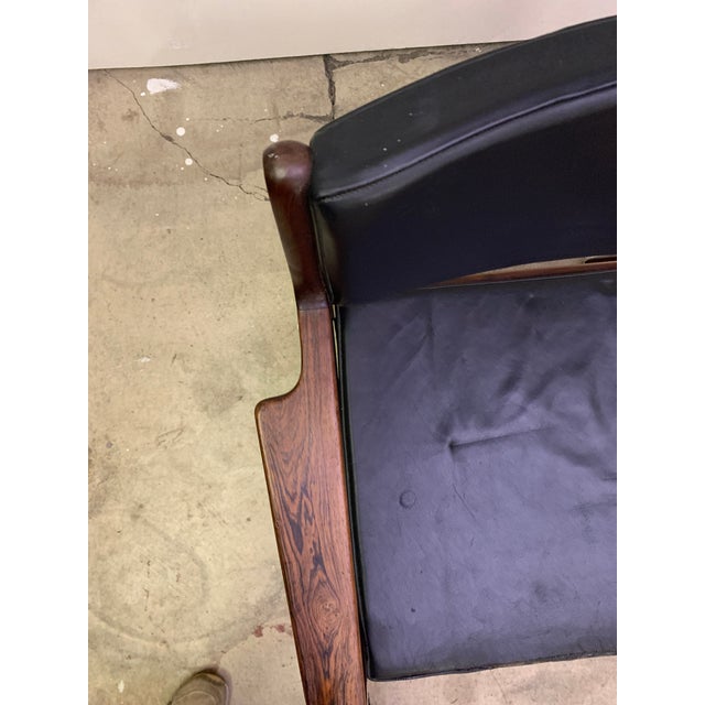 1960s Danish Rosewood Armchair For Sale - Image 14 of 18