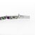Signed Supersmith Inc. Sterling Silver, Turquoise & Sugilite Inlay Link Bracelet For Sale - Image 13 of 13