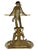 Early 20th Century French Gilt Bronze Umbrella Stand 26"h Nautical Sailor Anchor Decor Antique For Sale - Image 14 of 17