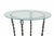 Vintage Champagne Cork Shaped Table in Wrought Iron, Italy, 1980s For Sale - Image 4 of 6