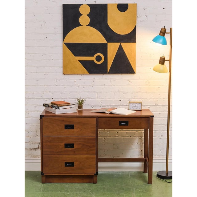 Mid 20th Century Vintage Drexel Mid Century Modern 'Modulus' Desk For Sale - Image 5 of 12