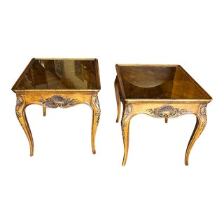 Late 20th Century Henredon Villandry Collection End Tables For Sale