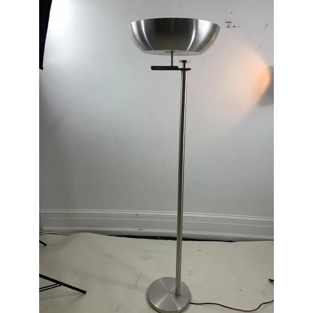 Mid 20th Century Flip Top Modernist Floor Lamp by Kurt Versen For Sale - Image 5 of 10