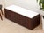 Mid-Century Modern Mid 20th Century Rosewood Long Pedestal For Sale - Image 3 of 9