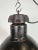 Bauhaus Industrial Bauhaus Black Enamel Pendant Light from Elektrosvit, 1930s For Sale - Image 3 of 18