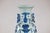 Mid 20th Century Blue and White Chinese Altar Vase with Light Celadon Tint For Sale - Image 5 of 18