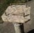 1920s Neoclassical White Marble Pedestal Plant Stand With Top Brass Gallery For Sale - Image 4 of 12