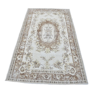 Beige Vintage Bohemian Carpet
