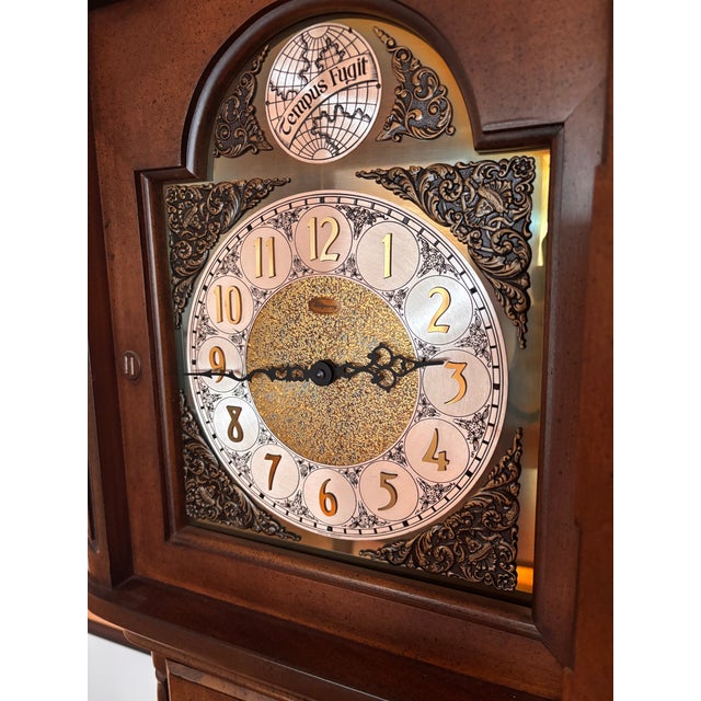 1970s Grandfather Clock Ridgeway Connoisseur Collection For Sale - Image 4 of 4