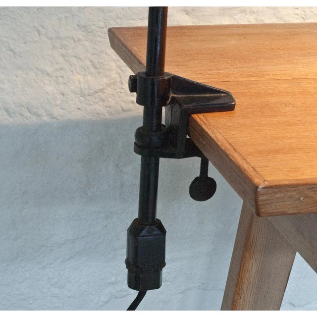 Bauhaus Vintage Clip Table Lamp from Hellux A.-G. HLX For Sale - Image 3 of 7