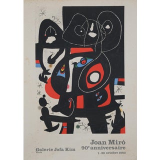 Joan Miro, Galerie Jofa Kim, Lithograph For Sale