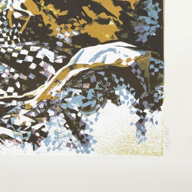 Amândio Silva, Composition, 1987, Screenprint For Sale - Image 5 of 6