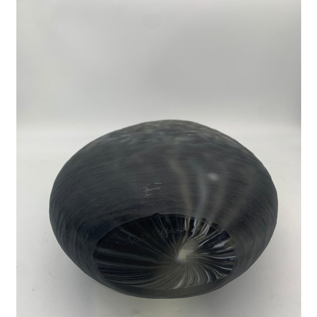 Murano Glass Vase by Paolo Crepax, 1990 For Sale - Image 3 of 8