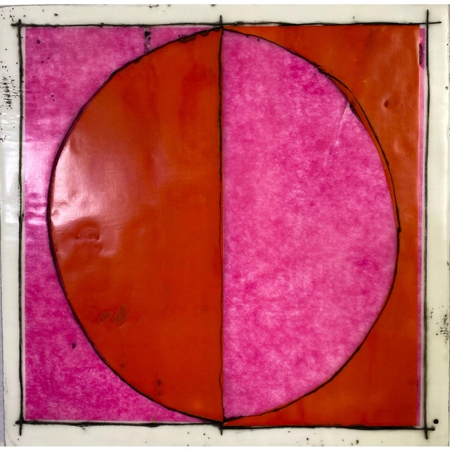 Encaustic Collage Installation by Gina Cochran - "Allies and Alibies" - 16 Panels For Sale - Image 4 of 18