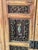 Mid 20th Century Asian Red Brown Sideboard/Cabinet Carved Wood Applied Hardstone Figural For Sale - Image 4 of 15