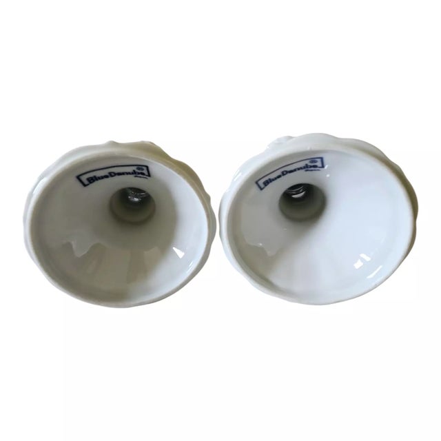 Vintage Blue Danube Onion Candlesticks – Set of 2 Add classic European elegance to your table or mantel with this vintage...