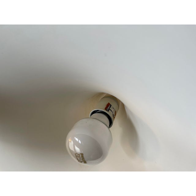 Plastic Large Danish Acrylic Flying Saucer Pendant Lamp from Lyskær Belysning, 1980s For Sale - Image 7 of 10