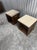 Custom Solid Walnut Waterfall Office Deck With Matching Stools by Mash Studio For Sale - Image 13 of 14