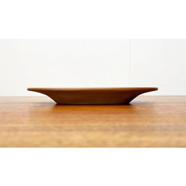 Mid-Century Danish Studio Pottery Bowl Plate from Michael Andersen, Bornholm, 1960s For Sale - Image 5 of 13