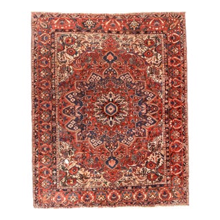 Vintage Persian Bakhtiari Rug 12'8'' X 15'4'' For Sale
