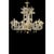 Venetian Cà Rezzonico Gold Murano Glass Chandelier by Simoeng, in Exhibition Piece conditions. Designed from 2000 Up to...