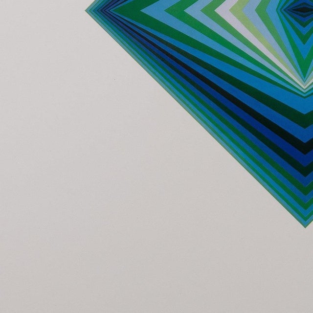Victor Vasarely, RHOMBUS, Etching For Sale - Image 3 of 6