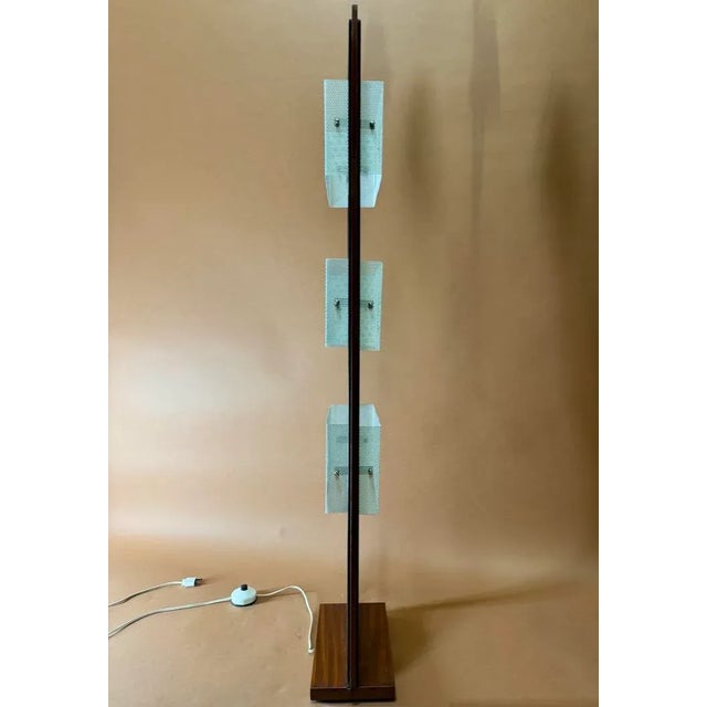 Metal Vintage French Floor Lamp from Maison Arlus, 1950 For Sale - Image 7 of 10