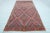 Vintage Embroidered Kilim - 62" X 120" For Sale - Image 12 of 12